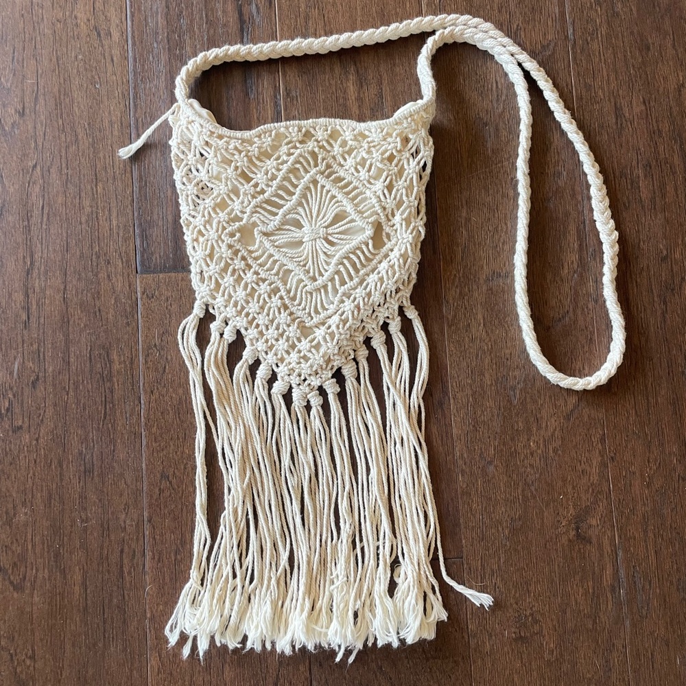 Boho Fringe cross-body bag